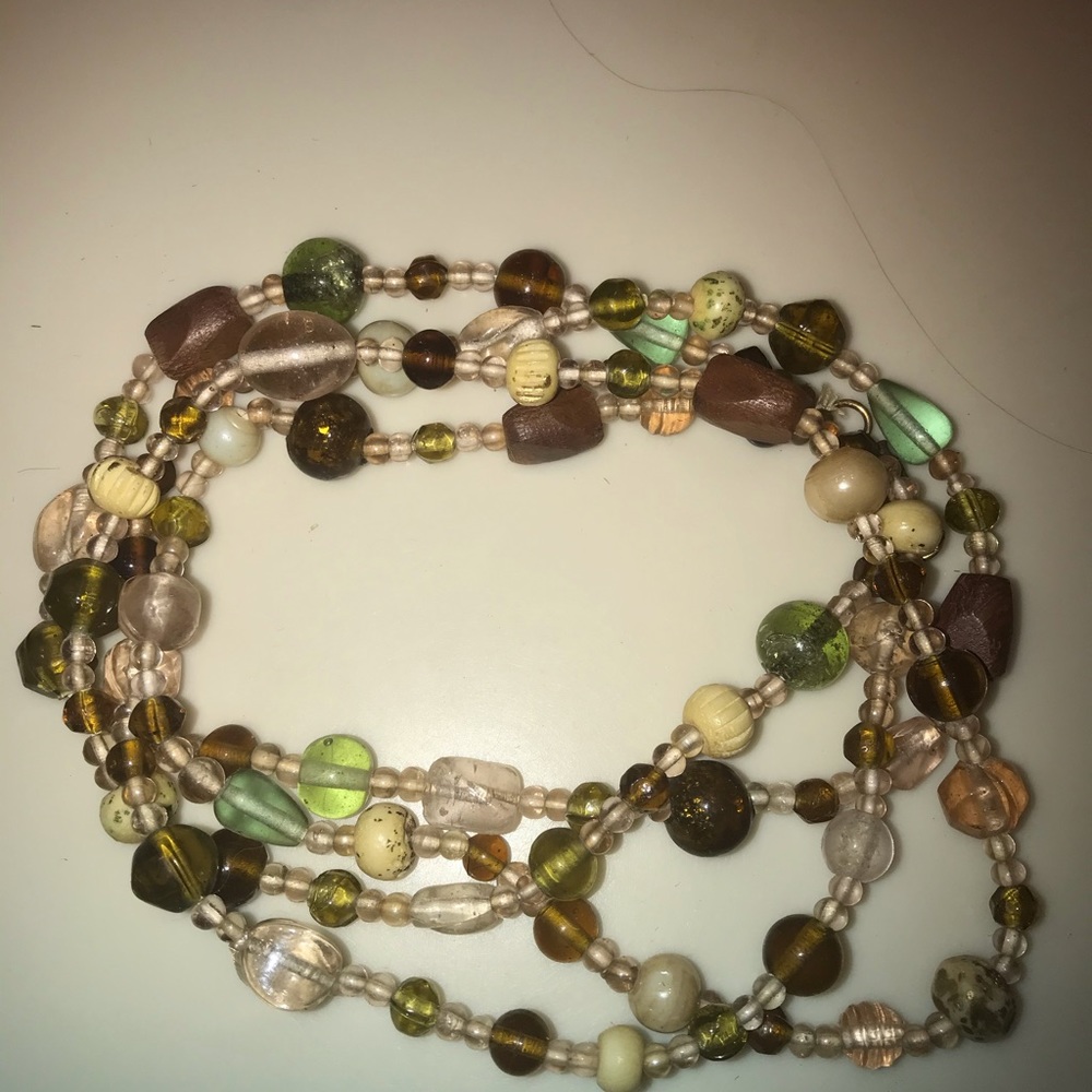Multi bead necklace